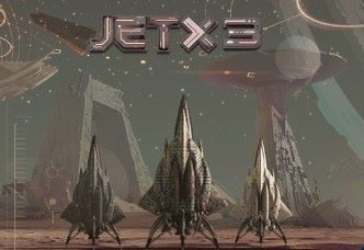 A fast-paced and adrenaline-fueled image of the 'JetX 3' game, highlighting the sensation of piloting a high-speed jet.